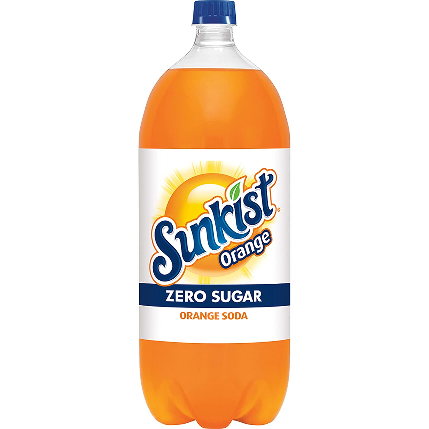 Sunkist Orange Zero (Diet) Soda 20 oz Bottles (Pack of 12, Total of 240 fl oz)