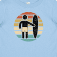 thumbnail image 4 of Inktastic Surfing Retro Sunset for Surfer Boys or Girls Baby T-Shirt, 4 of 5