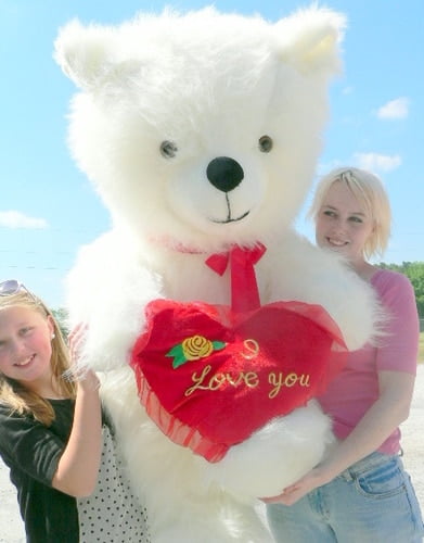 huge valentines bear