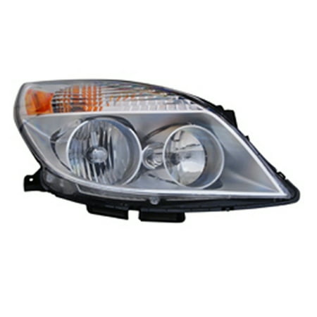 Saturn Dealer - 2008-2009 Saturn Aura Aftermarket Passenger Side Front Head Lamp Assembly 25854633