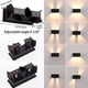 thumbnail image 3 of Luz de pared LED JAMW blanca cálida 24 W 3000 K impermeable IP65 ángulo de haz ajustable, 3 of 5