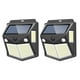thumbnail image 2 of 2x Detección de movimiento solar LED Puerta Impermeable Patio Jardín Lámpara 160 leds Sunnimix Luz de pared exterior impermeable, 2 of 8
