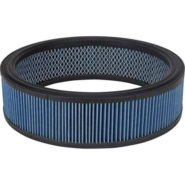 14 x 4 in. Dry Washable Low Profile Air Filter, Blue