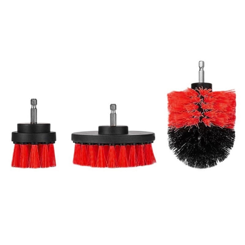 brush to clean bathroom