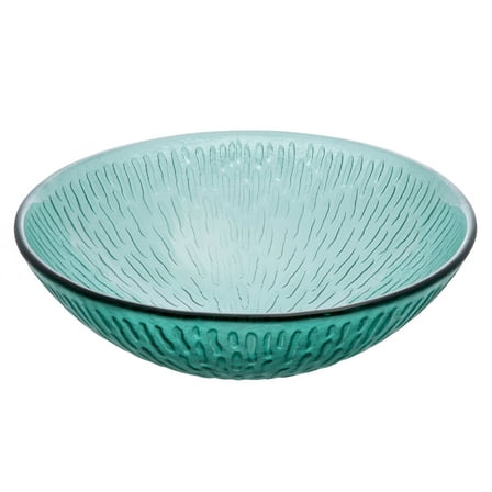 Green Drops Glass Vessel Sink