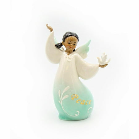 African American Large Angel Girl With Dove