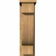 thumbnail image 2 of 7 1/2"W x 14"D x 26"H Alpine Smooth Corbel w/Backplate, Western Red Cedar, 2 of 9