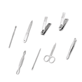 thumbnail image 3 of Finger Nail Kit,Grooming Kit with Nail Clippers Nail Set Pedicure Tools Travel Accessories, 3 of 5