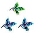 thumbnail image 1 of Decoraciones para colgar de colibrí Shamjiam Escultura de pared de pájaro, 1 of 4