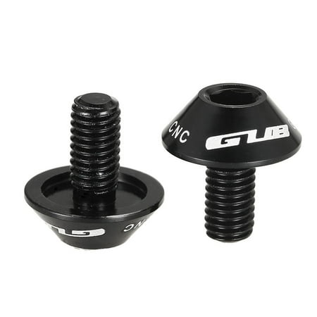 

GUB 1 Pair Bike Bottle Cage Screws M5x12mm Lightweight Aluminum Alloy Bottle Holder Bolt for MTB Bike Water Bottle Rack