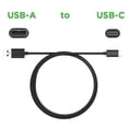 thumbnail image 3 of Cable de carga Motorola Essentials USB-A 2.0 a USB-C de 2 m, 3 of 5