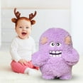 thumbnail image 5 of Big Eye Plush Doll Soft Stuffed Toy Cute Hairy Girl Pillow for Kids and Adults, 5 of 8