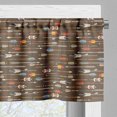 thumbnail image 5 of Ambesonne Colorful Valance & Curtain, Eastern Style, 55"x30", Multicolor, 5 of 6