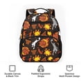 thumbnail image 6 of KUIFORTI Fire Basketball Toddler Backpack Boys Kids School Bag with Multiple Organizer Pockets Adjustable Straps 13.5 Inch for Preschool Kindergarten Back to School Gifts, 6 of 7