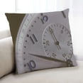 thumbnail image 1 of Ahgly Company Time Indoor Throw Pillow, 18 inch by 18 inch, 1 of 6