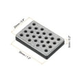 thumbnail image 2 of Uxcell 1.2"x0.8" 240 Grit Extra Coarse Ski Snowboard Whetstone Diamond Stone Edge Sharpener, Black 2 Pack, 2 of 6