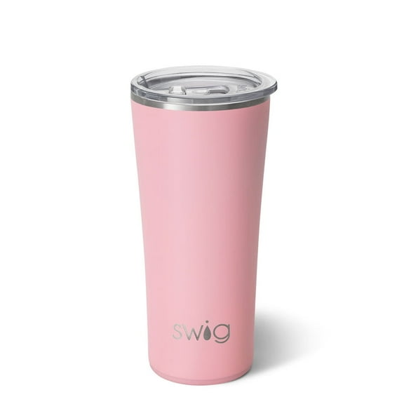 Swig Life 22oz Tumbler | Insulated Stainless Steel Travel Tumbler | Blush
