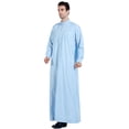 thumbnail image 1 of Elegant Men's Robe Traditional Thobe Garment for Prayer and Wear, 1 of 8