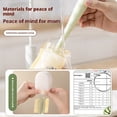 thumbnail image 4 of Transemion 5 In 1 CleanBrush Set Handle Baby Bottle Portable Goblet Brushes Easy to Clean, Multifunctional for Various Water green, 4 of 6