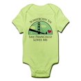 thumbnail image 1 of CafePress - Somebody In San Francisco Loves Me Infant Bodysuit - Baby Light Bodysuit, 1 of 1