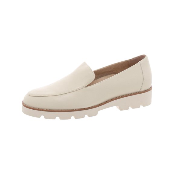 Vionic Womens Kensley Leather Slip On Loafers