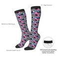 thumbnail image 6 of Fotbe Hawaii Palms print Women's Men's Novelty Crew Socks Cotton Socks Knee High Socks for Walking,Running,Nurses,Pregnancy, 6 of 8