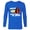 Navy, variant on Marvel Deadpool Comic Nerdin' Since the 90s - Long Sleeve T-Shirt for Men - Customized-Athletic Heather