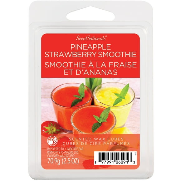 ScentSationals Scented Wax Cubes - Pineapple Strawberry Smoothie