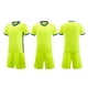 thumbnail image 2 of Odeerbi Juego de Uniformes de Entrenamiento de Fútbol de Niños Color Sólido Camiseta Pantalones Cortos Ropa Deportiva Seco Rápido Conjuntos Atléticos Para 5-12 Años, 2 of 5