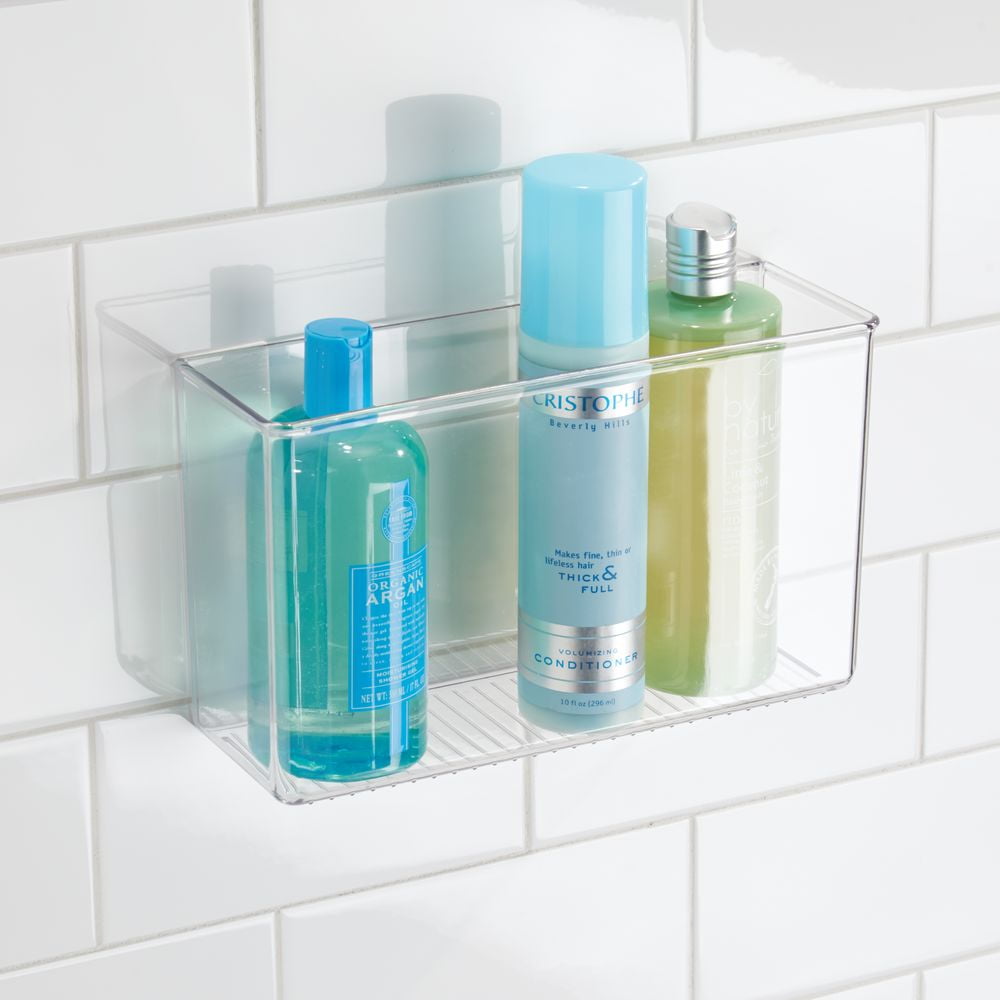iDESIGN 3.5&#34;x11&#34;x6.5&#34; Affixx Linus Organizer Clear