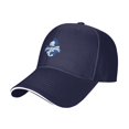 thumbnail image 2 of Carleton College Logo Unisex Baseball Caps Sandwich Caps Dad Hat Casual Hat, 2 of 9