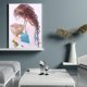 thumbnail image 4 of Cuadros Decorativos Resina diamante pintura flor niña diamante bordado dibujo para pared regalo Ehuebsd Nuevos Originales, 4 of 8
