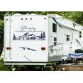 thumbnail image 3 of ROWNOCEAN Glamping Rv Decal, Rv Camper Vinyl Sticker, Motor Home Decal, Waterproof Adventure Room Decoration Wall Mural (36.2" X 16.5"), 3 of 8