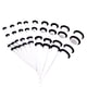 thumbnail image 1 of Kit de 18 dilatadores de orejas acrílicos, dilatadores y túneles cónicos, expansores de oreja Blanco, 1 of 9