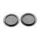 thumbnail image 3 of 2 piezas de insertos de orificio de sonido para resonador Dobro Guitarra Caja de puros Piezas de guitarras, 3 of 5