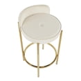 thumbnail image 4 of Tabouret à hauteur de comptoir Chloe de LumiSource, Ensemble de 2, 4 of 8