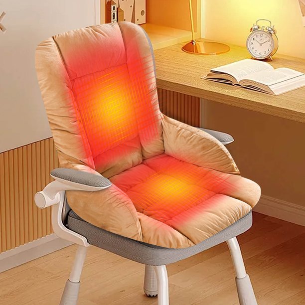 Amzcrzy Funda Nórdica, Sábana, Funda De Almohada De Satén, Cojín Calefactor De Invierno, Cojín Integrado Para Sentarse En La Oficina Durante Largos Períodos De Calor Y Comodidad, Cojín De Asiento, Pr