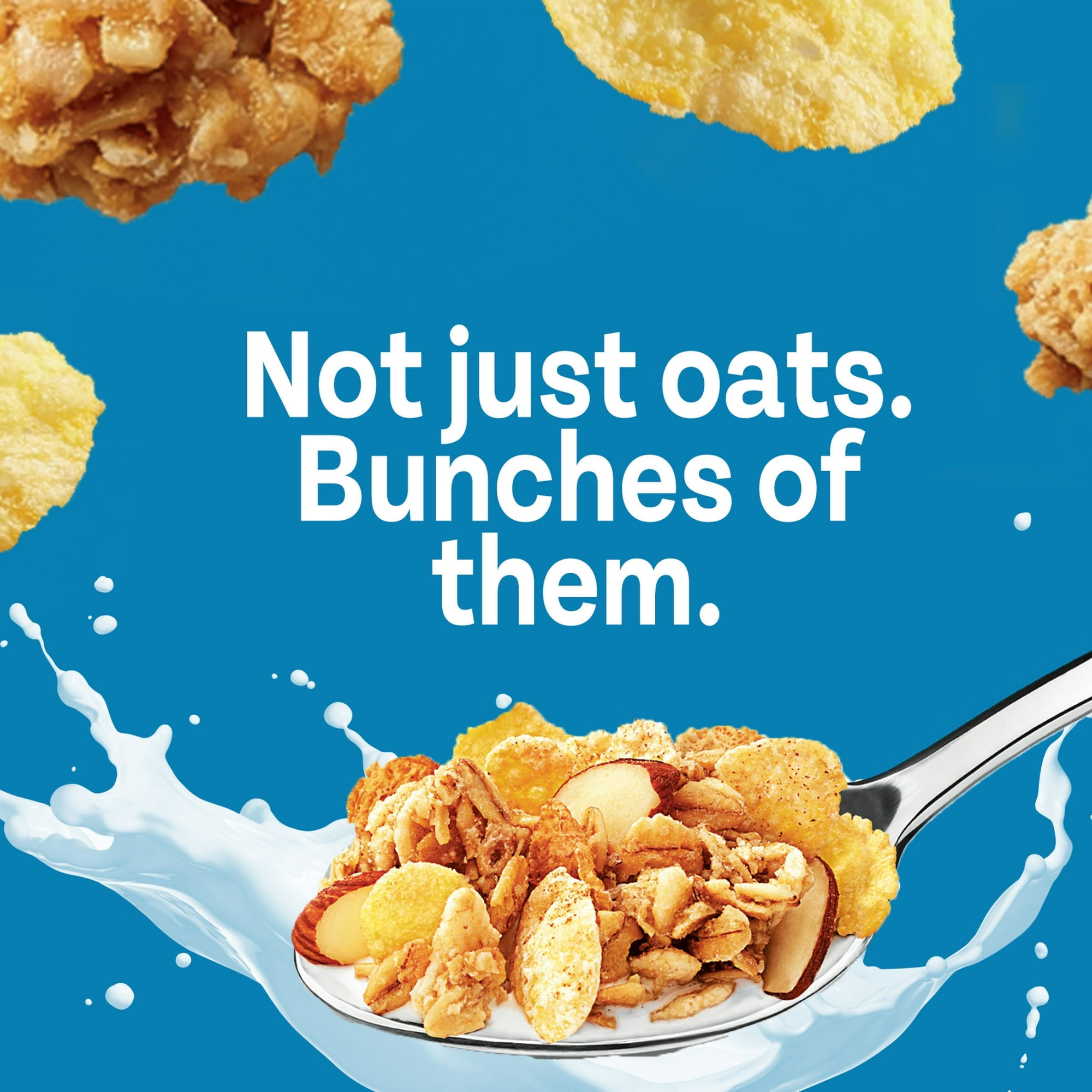 Post Honey Bunches of Oats with Almonds Breakfast Cereal, Family Size Cereal, 18 oz (Part 4)