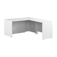 thumbnail image 5 of BBF Hampton Height Durable L Shaped Executive Desk, White, 5 of 7