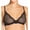Black, variant on Women's Timpa 16541 Alice Lace Plunge Bra (Orchid 34D)