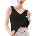 thumbnail image 2 of Tittly Womens Tank Tops Womens Loose Tank Tops Basics Tank Tops for Women Womens Tank Tops Sleeveless Neck Loose Fit Summer Clothes Black, 2 of 7