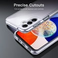 thumbnail image 6 of JETech Case for Samsung Galaxy A14 4G/5G 6.6-Inch, Non-Yellowing Shockproof Bumper Protective Phone Cover, Anti-Scratch Hard PC Back (Clear), 6 of 6