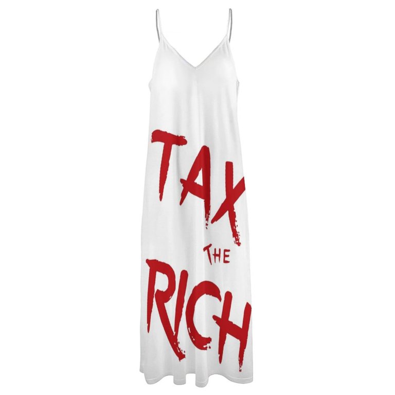 Tax The Rich AOC Sleeveless Dress dresses for women luxury designer party  woman dress - Walmart.com
