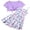Purple Butterfly, variant on Girls Dresses Adjustable Strap Sleeveless A Line Dress with Cardigan 2 Piece Set Casual Sundress for Girls 7-14T