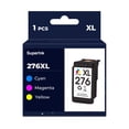 thumbnail image 1 of Compatible Canon CL-276XL Tri-color Inkjet Cartridge By Superink, 1 of 6