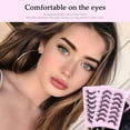 thumbnail image 7 of RAGUPEL Manga Lash Clusters 7Pairs Eyelash Extension Kit Natural Look 3D Fluffy Curly False Lashes Comfortable Lightweight, 7 of 7