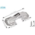 thumbnail image 3 of 4-Pack Hidden Hinges for Cabinet Doors Frameless, Concealed Cabinet Hinges, Surface Mount Hinges, 3 of 4