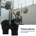 thumbnail image 5 of TNOBHG Full Palm Protection Workout Gloves 1 Pair Ventilated Weight Lifting Gloves with Fastener Tape Wrist Wrap Support Full Palm Protection Anti-slip, 5 of 8