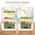 thumbnail image 4 of Danhjin Electric Lunch Boxes Hot Household Stainless Steel Lunch Box 1.8L Display Function Car Insulation Plug In Lunch Box Kitchen Appliances, 4 of 6