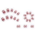 thumbnail image 1 of Gradient Press-on Nails with Rhinestone Stylish Design Press-on Nails for Finger Nail DIY at Home Jelly Glue, 1 of 7
